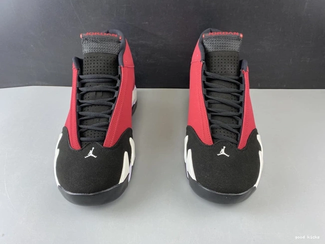 Rep AIR 487471-006 JORDAN RED 14 RETRO TORO GYM 0822